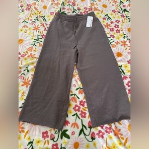Sage Collective Wide Leg Sweatpants